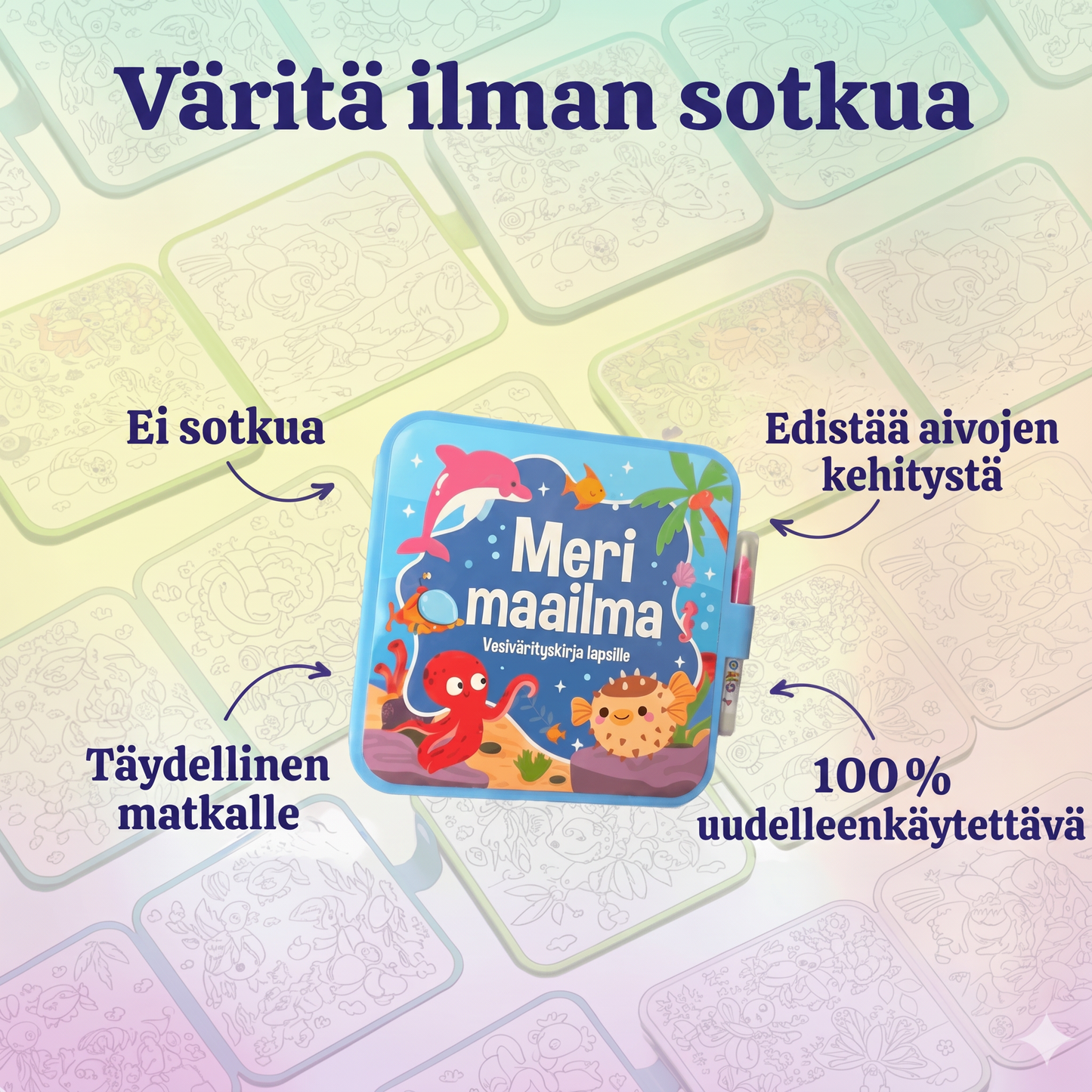 Klottrin Taikaväri­tyskirja