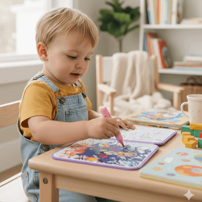 Klottri's Magiska Målarbok