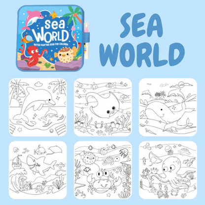 Klottri's Magiska Målarbok