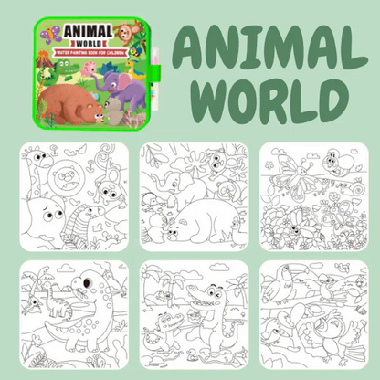 Klottri's Magiska Målarbok