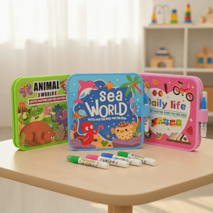 Klottri's Magiska Målarbok