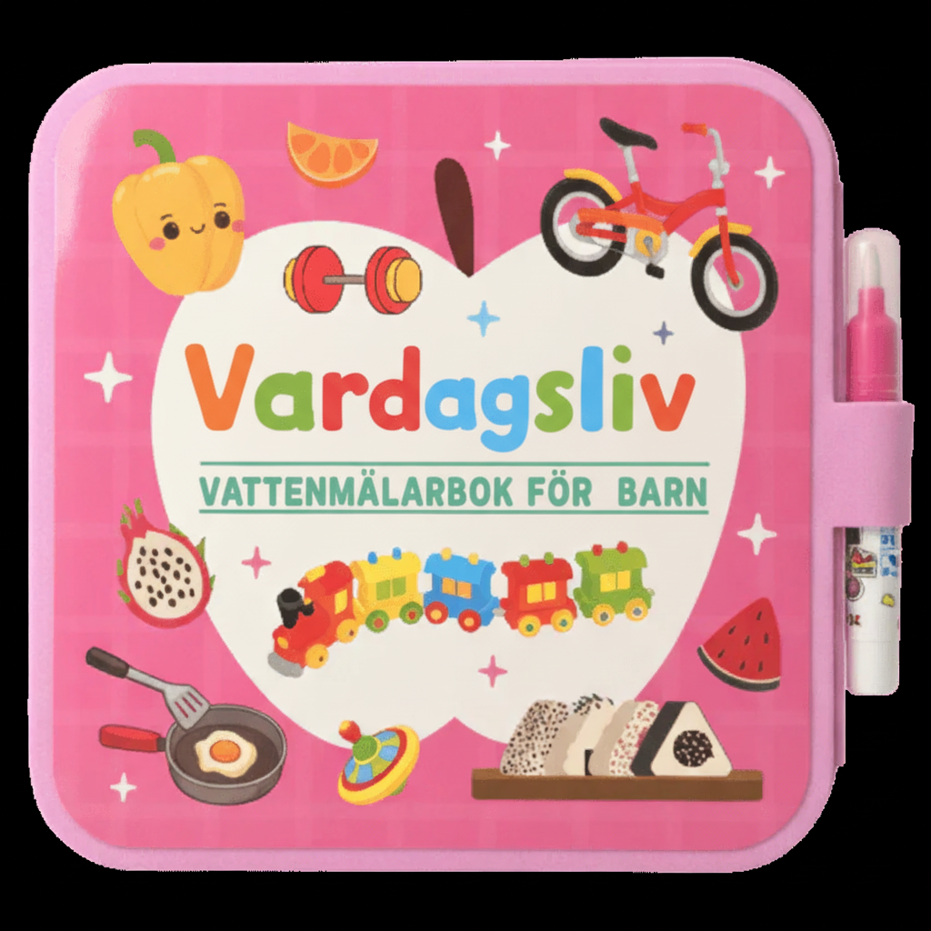 Klottri's Magiska Målarbok