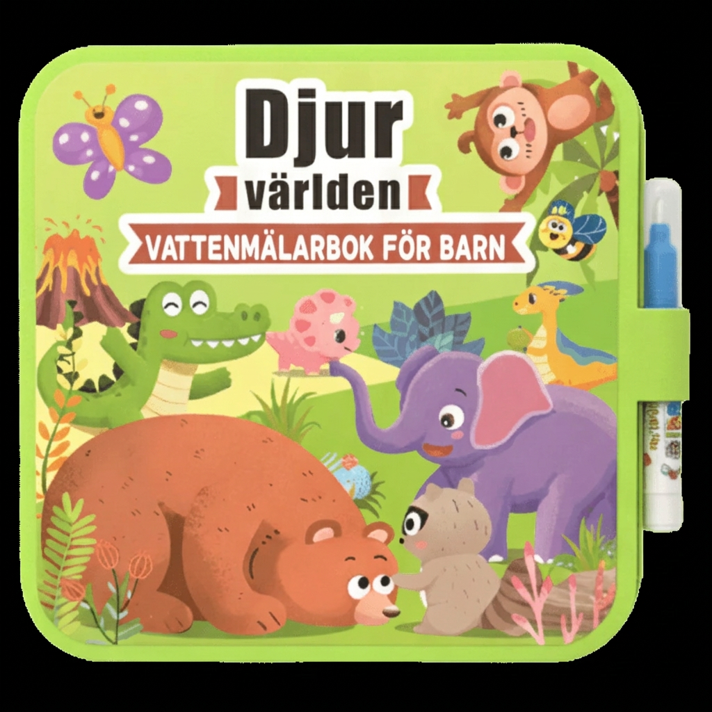 Klottri's Magiska Målarbok